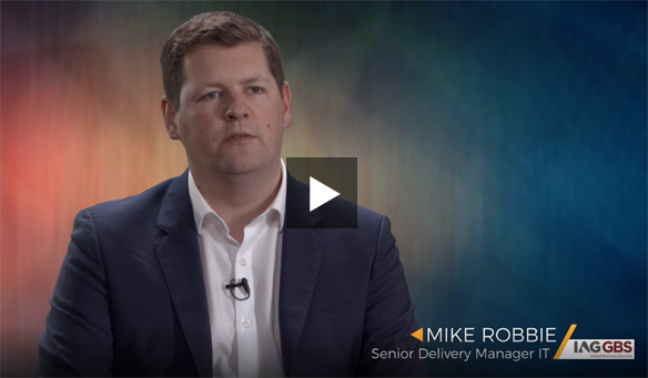 Mike Robbie, Senior Delivery Manager IT, IAG GBS 