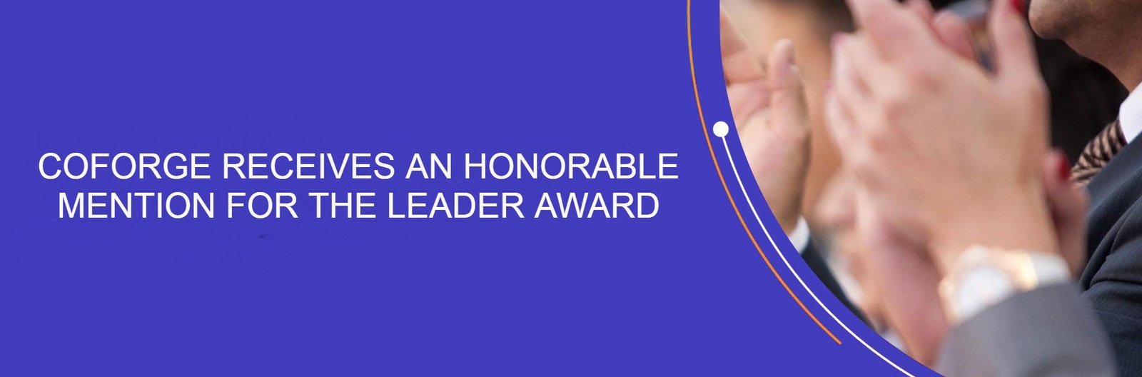 Coforge receives an Honorable Mention for the LEADER AWARD